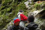 Smashing rocks